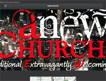 Tablet Screenshot of anewworshipexperience.org